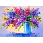 Puzzle  Enjoy-Puzzle-1696 Bouquet of Lilacs in a Vase	1000	5949194016969