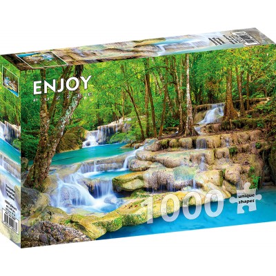 Puzzle Enjoy-Puzzle-2067 Turquoise Waterfall, Thailand