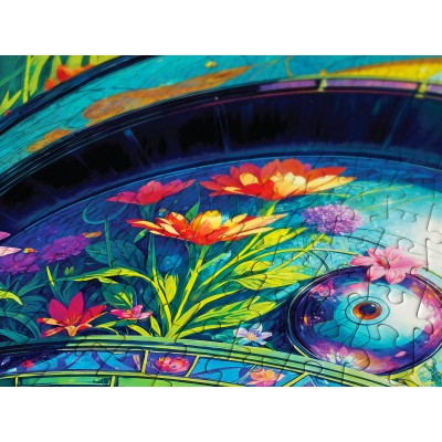 Puzzle Enjoy-Puzzle-2157 Floral Warrior