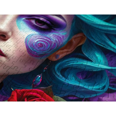 Puzzle Enjoy-Puzzle-2169 Gothic Flowers Portrait