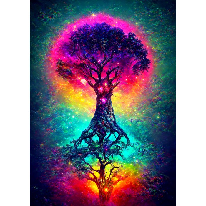 Puzzle  Enjoy-Puzzle-2196 Baum des Universums