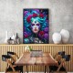 Gothic Flowers Portrait
