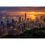 Puzzle   Hongkong bei Sonnenaufgang
