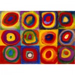 Puzzle   Vassily Kandinsky - Color Study: Squares with Concentric Circles