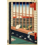 Puzzle   Hiroshige Utagawa: Asakusas Reisfelder und Torinomachi-Fest, 1857
