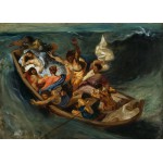   Magnetpuzzle - Eugène Delacroix: Christus im Sturm auf dem Meer, 1841
