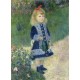 Auguste Renoir : A Girl with a Watering Can, 1876