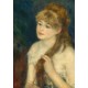 Auguste Renoir: Young Woman Braiding Her Hair, 1876