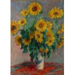 Puzzle   Magnetische Teile - Claude Monet: Bouquet of Sunflowers, 1881