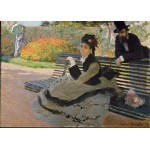 Puzzle   Magnetische Teile - Claude Monet: Camille Monet, 1873