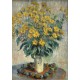 Claude Monet - Jerusalem Artischocke Blumen, 1880