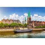Puzzle   Deutschland Edition - Blick auf historische Stadt Bremen 