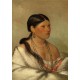 George Catlin: The Female Eagle - Shawano, 1830