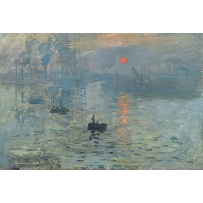 Puzzle Grafika-F-30857 Claude Monet: Impression au Soleil Levant, 1872