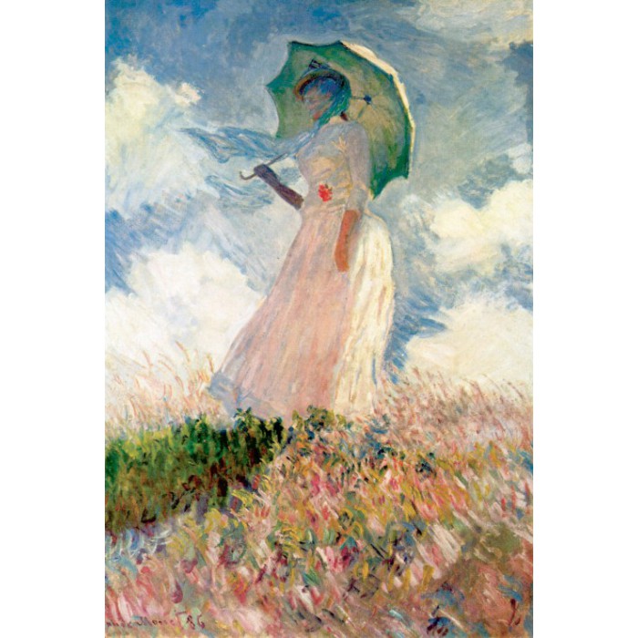 Puzzle  Grafika-F-30858 Claude Monet: La Femme à l'Ombrelle, 1875