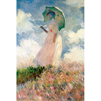 Puzzle Grafika-F-30858 Claude Monet: La Femme à l'Ombrelle, 1875