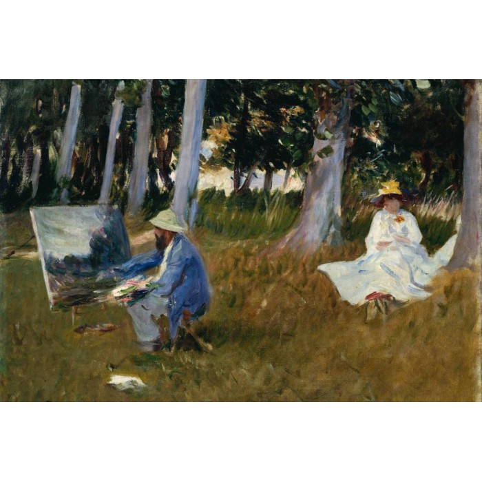 Puzzle  Grafika-F-30862 Claude Monet by John Singer Sargent, 1885