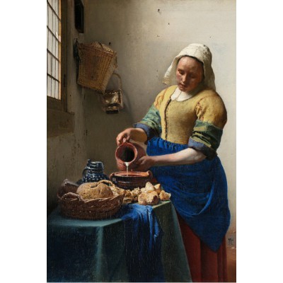 Puzzle Grafika-F-30879 Johannes Vermeer: Die Küchenmagd, 1658-1661