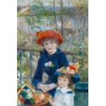 Puzzle  Grafika-F-30883 Auguste Renoir: Zwei Schwestern auf der Terrasse, 1881