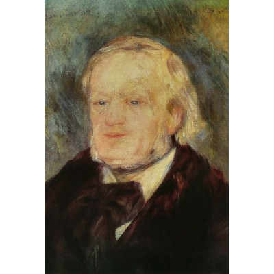 Puzzle Grafika-F-30884 Renoir Auguste: Richard Wagner, 1882