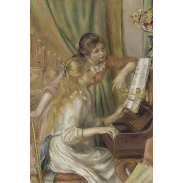 Puzzle  Grafika-F-30892 Auguste Renoir: Jeunes filles au piano, 1892