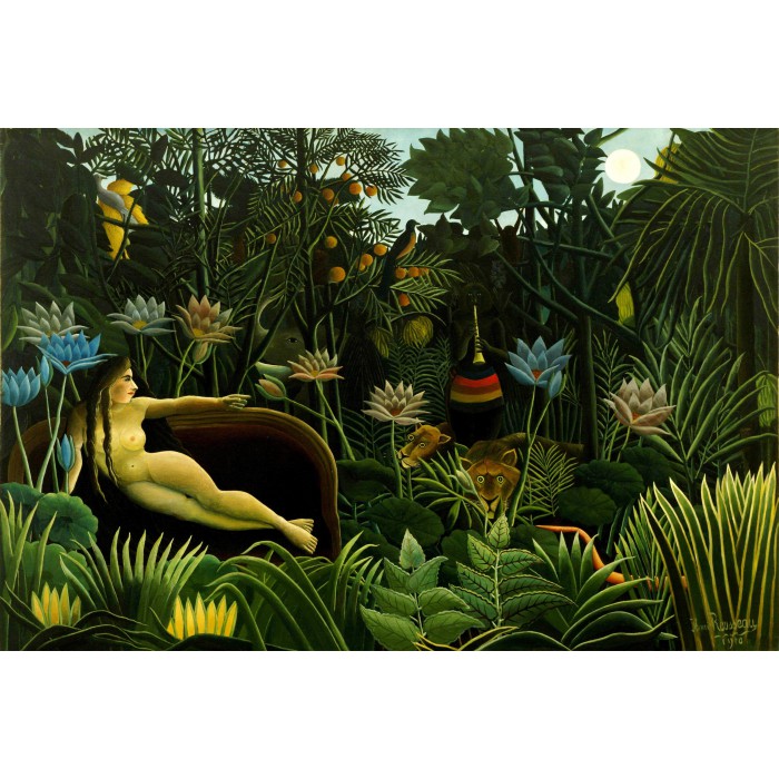 Puzzle  Grafika-F-30900 Henri Rousseau: The Dream, 1910