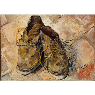 Puzzle Grafika-F-30934 Van Gogh: Shoes, 1888