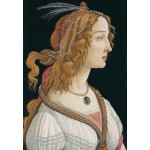 Puzzle  Grafika-F-30989 Sandro Botticelli: Porträt einer jungen Frau, 1494