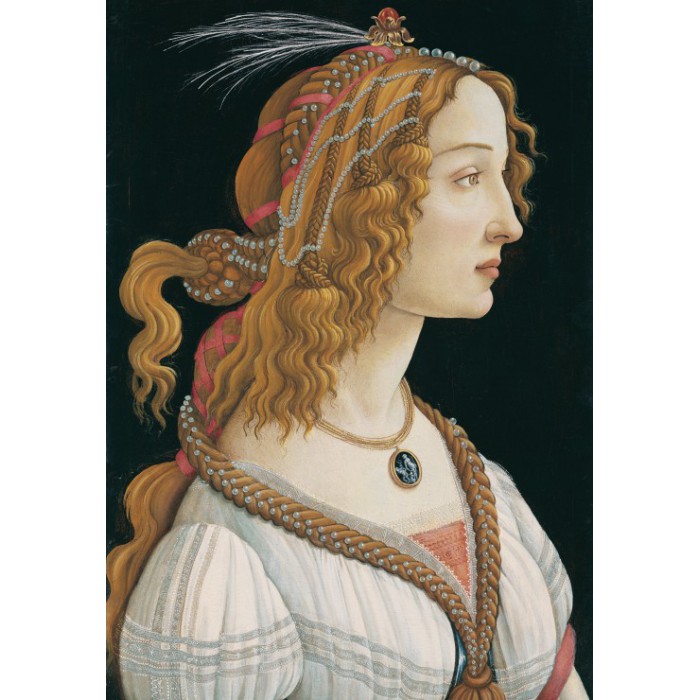 Sandro Botticelli: Porträt einer jungen Frau, 1494