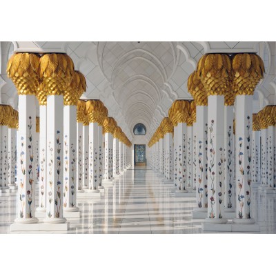 Puzzle Grafika-F-31098 Die Scheich-Zayid-Moschee, Abu Dhabi