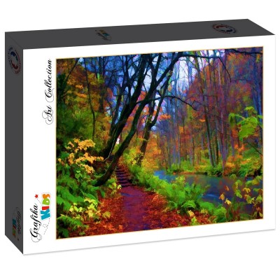 Puzzle Grafika-F-31118 Herbstwald