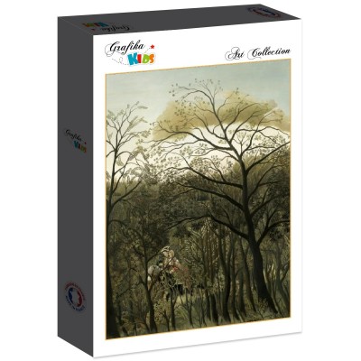 Puzzle Grafika-F-31150 Henri Rousseau: Rendezvous in the Forest, 1889