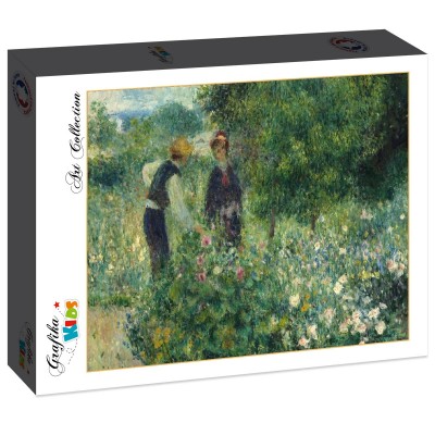 Puzzle Grafika-F-31198 Auguste Renoir: Picking Flowers, 1875