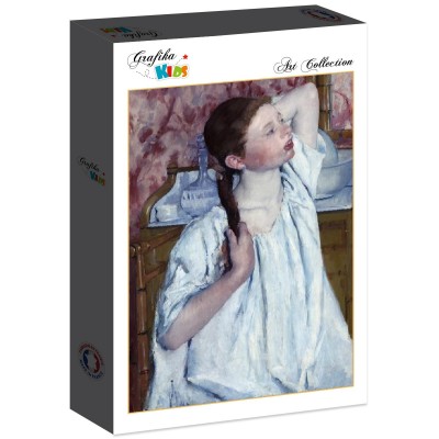 Puzzle Grafika-F-31211 Mary Cassatt: Girl Arranging Her Hair, 1886