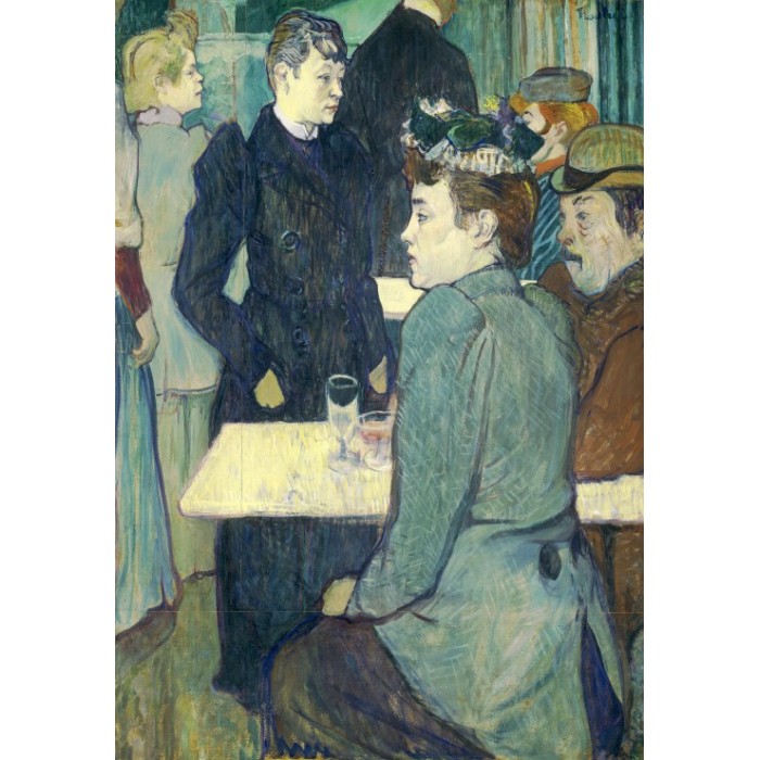 Puzzle  Grafika-F-31232 Henri de Toulouse-Lautrec: A Corner of the Moulin de la Galette, 1892