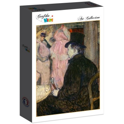 Puzzle Grafika-F-31236 Henri de Toulouse-Lautrec: Maxime Dethomas, 1896