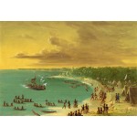 Puzzle  Grafika-F-31312 George Catlin: First Sailing of the Griffin on Lake Erie. August 7, 1679, 1847-1848