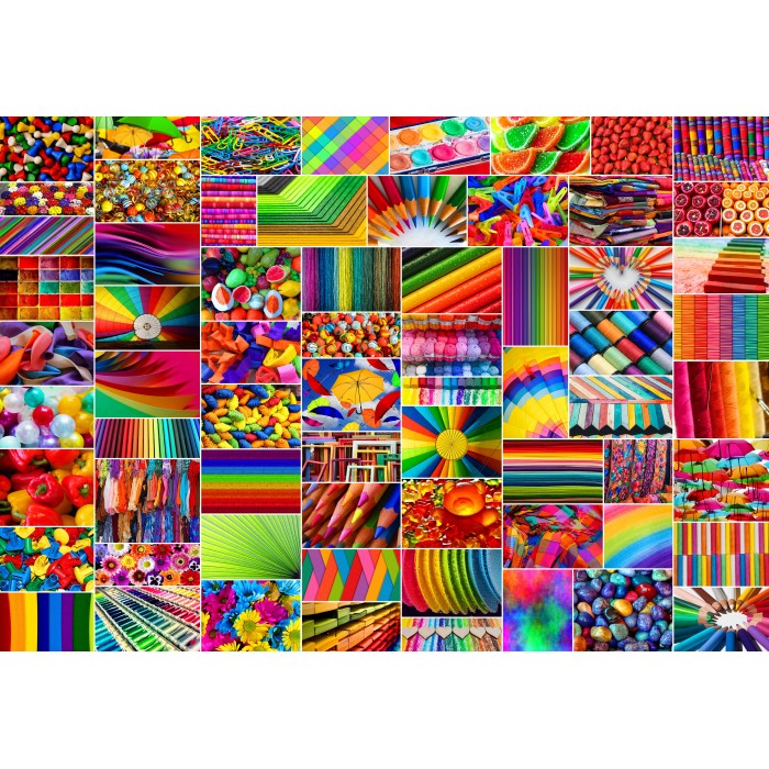 Collage - Farben