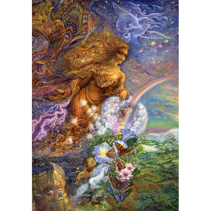 Puzzle  Grafika-F-31607 Josephine Wall - Wind of Change