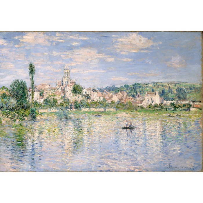 Puzzle  Grafika-F-31624 Claude Monet: Vétheuil im Sommer, 1880