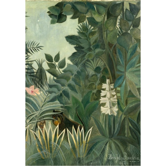 Puzzle  Grafika-F-31653 Henri Rousseau: The Equatorial Jungle, 1909