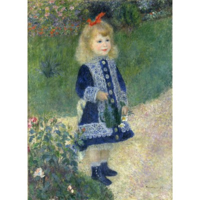 Puzzle Grafika-F-31660 Auguste Renoir : A Girl with a Watering Can, 1876