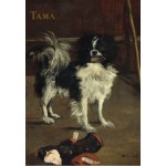 Puzzle  Grafika-F-31775 Edouard Manet: Tama: The Japanese Dog, 1875