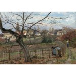 Puzzle  Grafika-F-31783 Camille Pissarro: The Fence, 1872