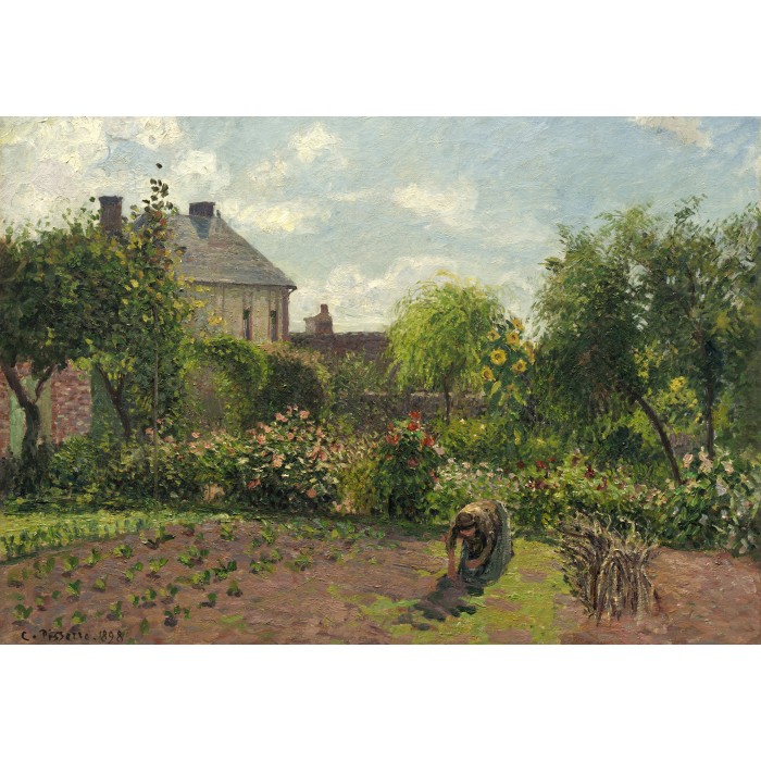 Camille Pissarro: The Artist's Garden at Eragny, 1898