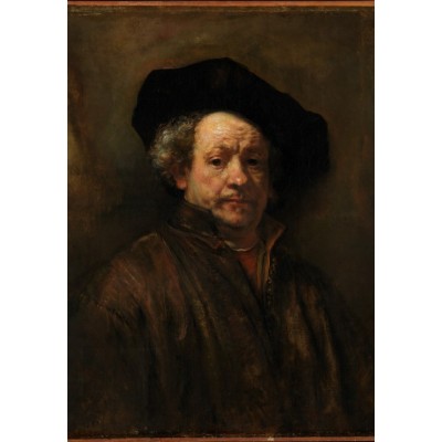 Puzzle Grafika-F-31846 Rembrandt - Selbstporträt, 1660