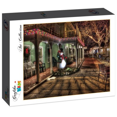 Puzzle Grafika-F-31869 Schneemann