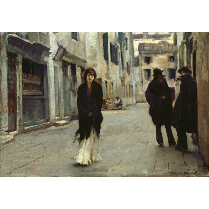 John Singer Sargent: Street in Venice, 1882