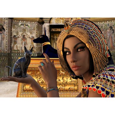 Puzzle Grafika-F-32206 Nefertiti