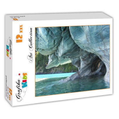 Puzzle Grafika-Kids-00669 XXL Teile - Blue Marble Cave, Chile